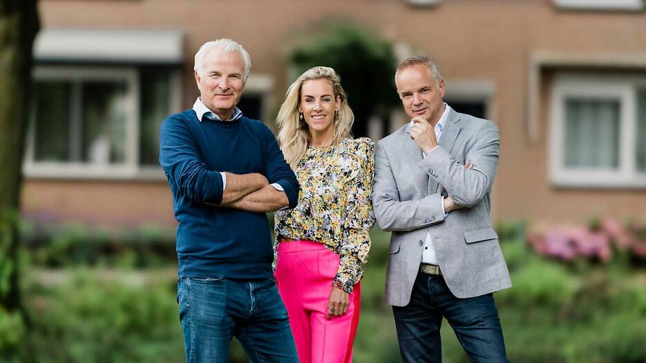 Bob Sikkes, Roos Reedijk en Alex van Keulen in Kopen Zonder Kijken