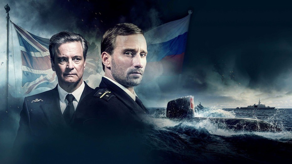 Colin Firth en Matthias Schoenaerts in Kursk