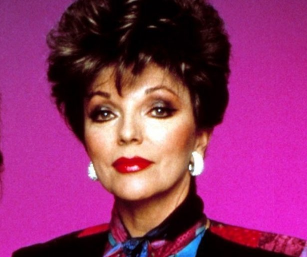 Joan Collins openhartig over verkrachting