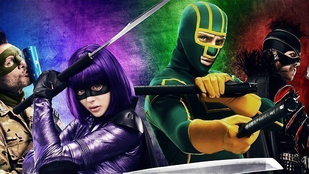 Kick-Ass en Hit Girl werken samen met Jim Carrey