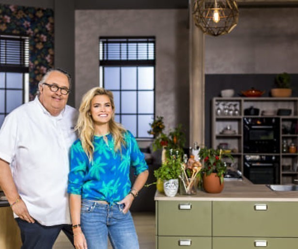 Kookshow met Nicolette van Dam en Julius Jaspers bij SBS