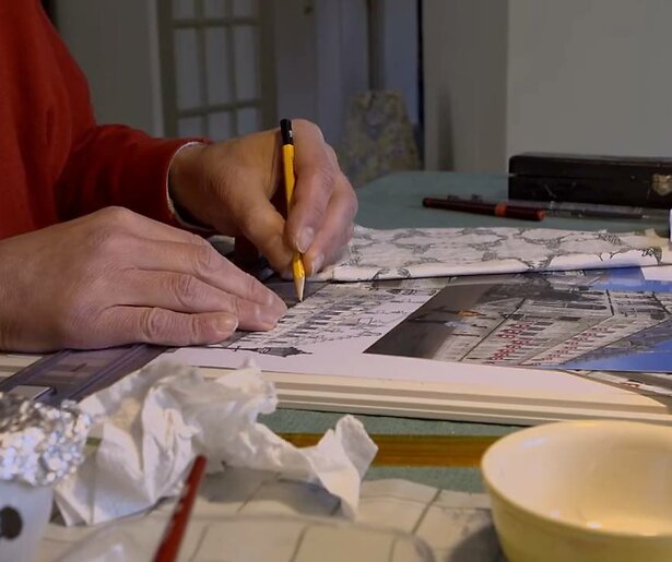 Tekeningen Kees Momma leveren goed geld op tijdens veiling