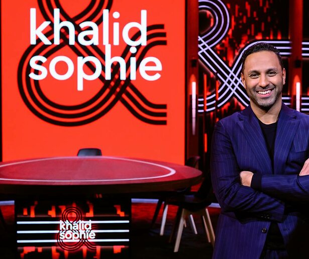 Khalid Kasem is dit seizoen niet meer te zien als presentator