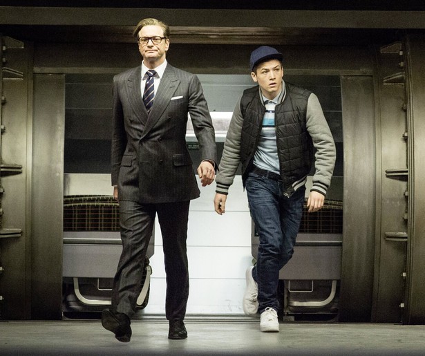 Colin Firth en Taron Egerton redden de wereld in Kingsman: The Secret Service