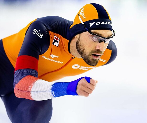 Kjeld Nuis heeft zware concurrentie op de 1500 meter tijdens de World Cup in Salt Lake City