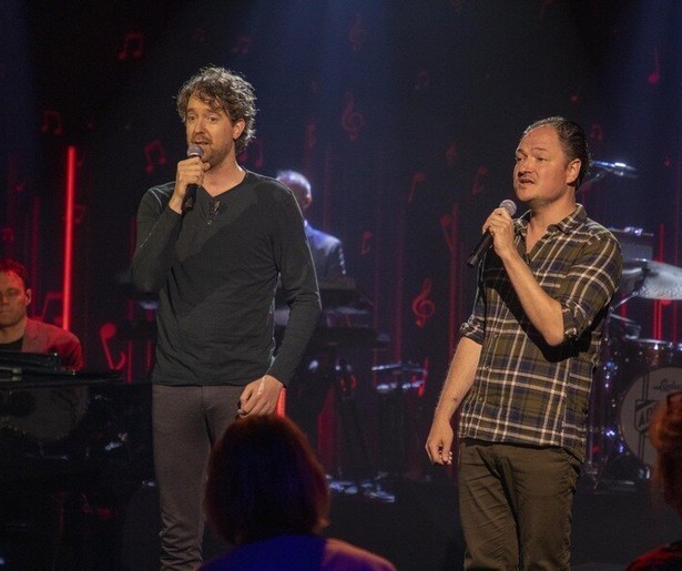 Jeroen Woe en Niels van der Laan in Klassiekers met Kleinsma