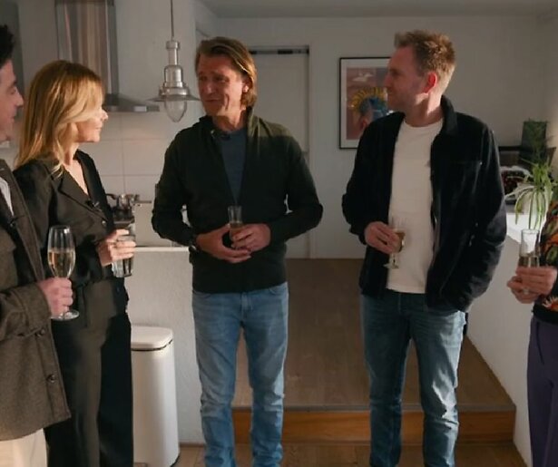 De sterren van Eigen Huis & Tuin: Lekker Leven gaan voor elkaar koken in Kom Je Bij Me Eten? VIPS