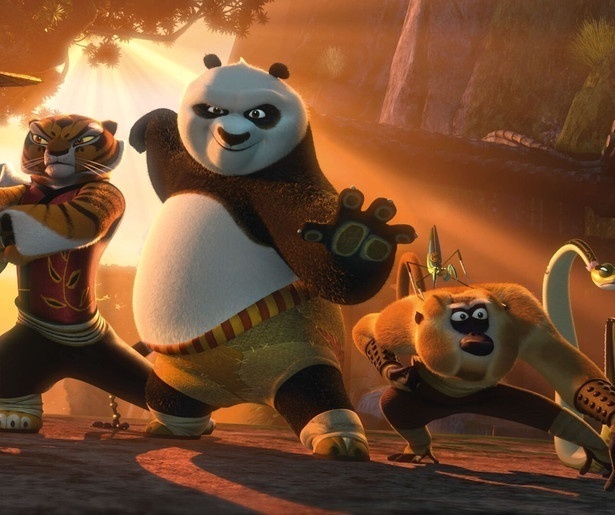 Panda Po moet toch echt aan de bak in Kung Fu Panda 2