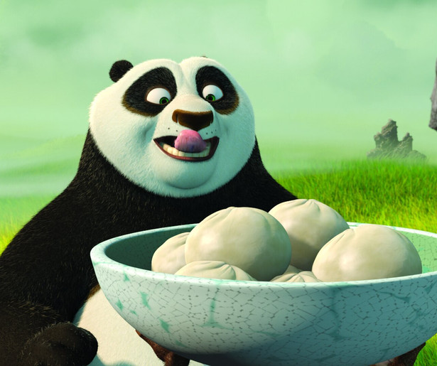 Jack Black als lachende vechtmachine in Kung Fu Panda