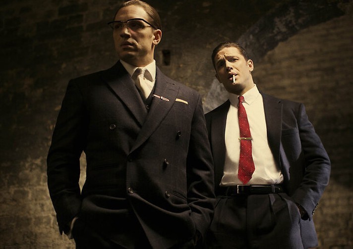 Tom Hardy speelt een tweeling Tom Hardy speelt een tweeling