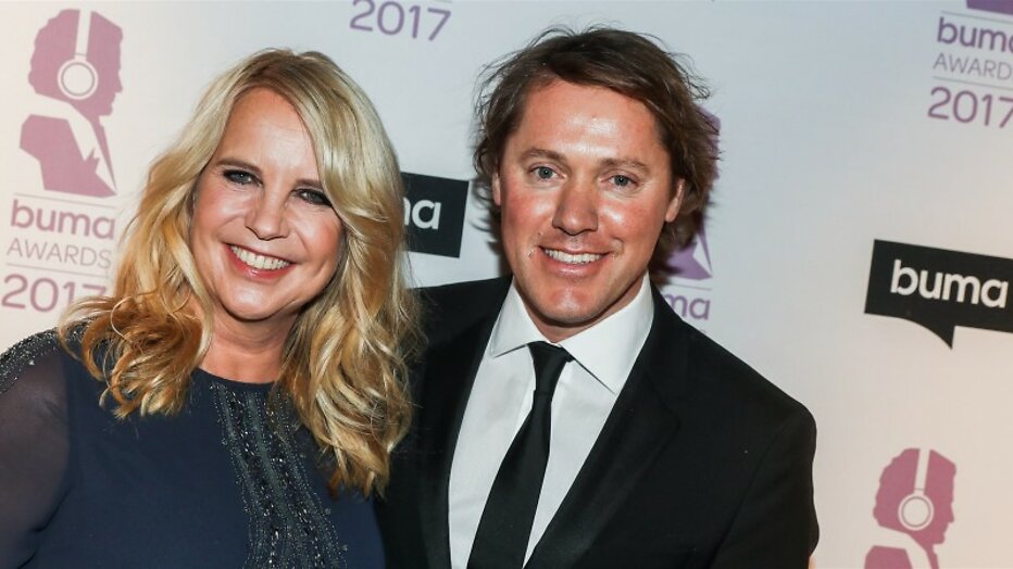 Linda de Mol en Jeroen Rietbergen Linda de Mol en Jeroen Rietbergen