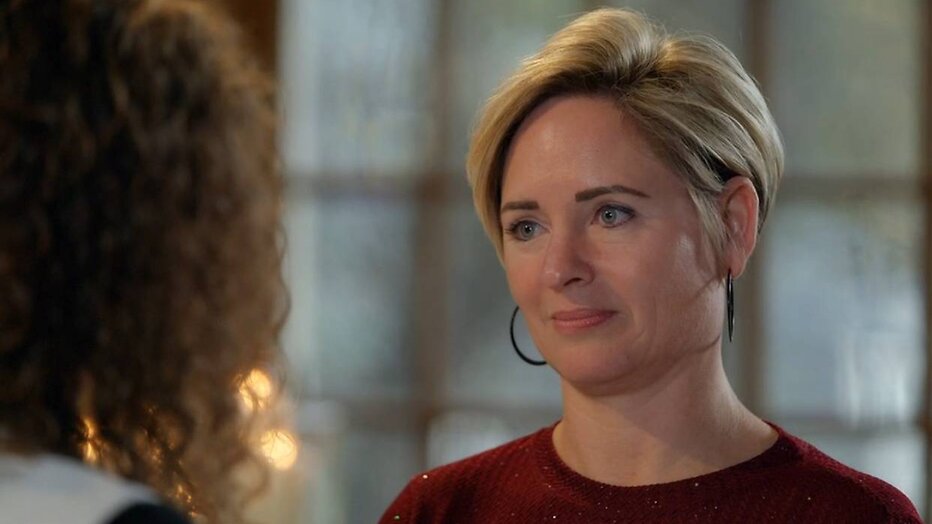 Linda bij de final vows van MAFS.
