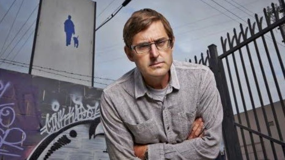 Louis Theroux, Arnon Grunberg, Herman Finkers en Ronald Koeman in College Tour Louis Theroux, Arnon Grunberg, Herman Finkers en Ronald Koeman in College Tour