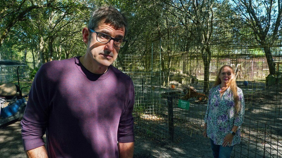 Theroux en de Tiger King Theroux en de Tiger King