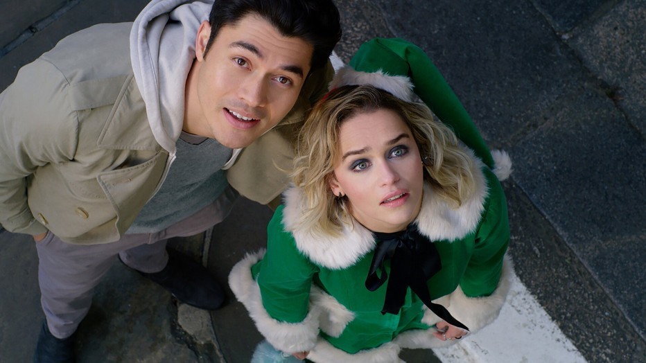 Emilia Clarke en Henry Golding Emilia Clarke en Henry Golding