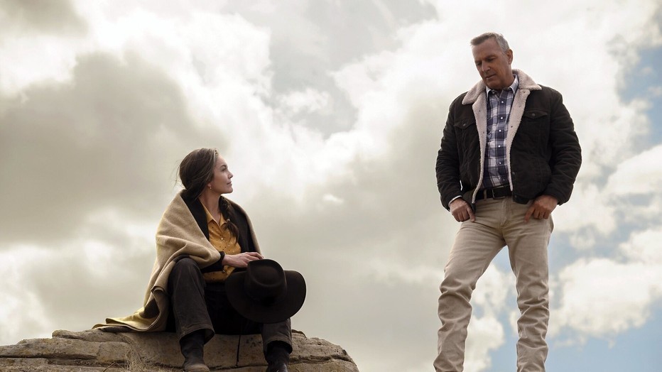 Kevin Costner en Diane Lane in Let Him Go