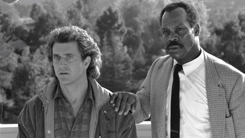 Mel Gibson en Danny Glover in Lethal Weapon 2 Mel Gibson en Danny Glover in Lethal Weapon 2