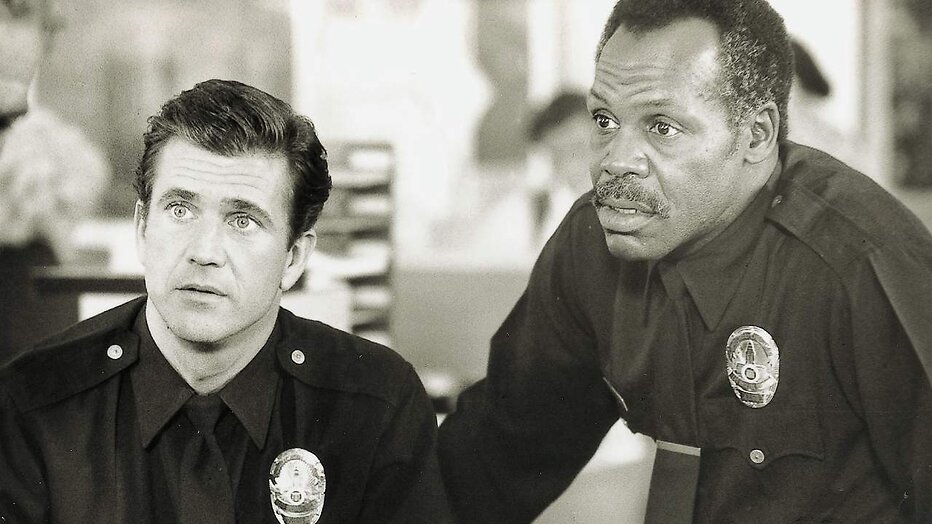 Mel Gibson en Danny Glover in Lethal Weapon-filmreeks
