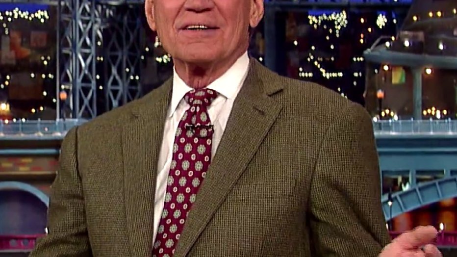 David Letterman kan niet telefoneren David Letterman kan niet telefoneren
