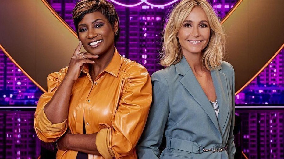 Edsilia Rombley en Wendy van Dijk in Liedje op het Eerste Gezicht