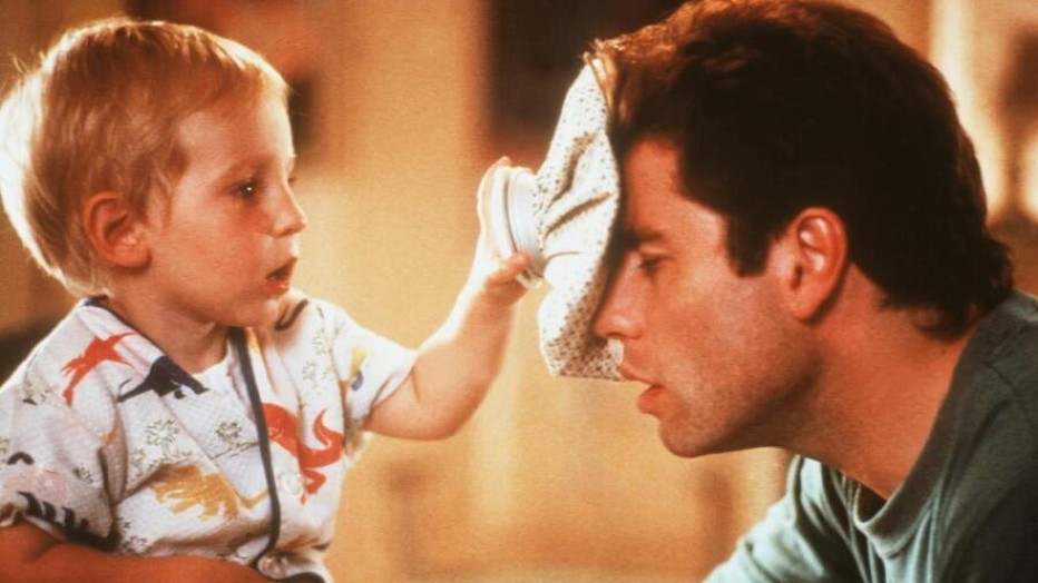 John Travolta als James in Look Who's Talking John Travolta als James in Look Who's Talking