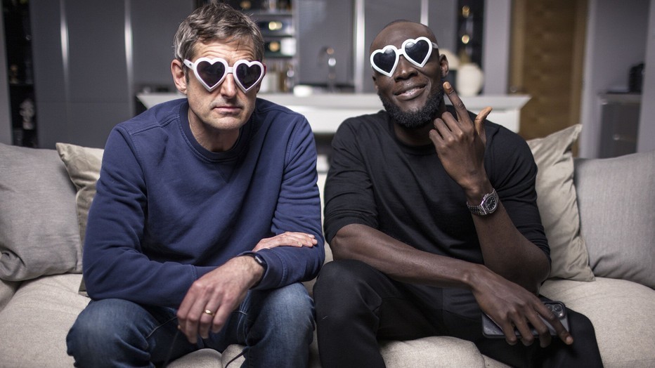 Louis Theroux en Stormzy Louis Theroux en Stormzy
