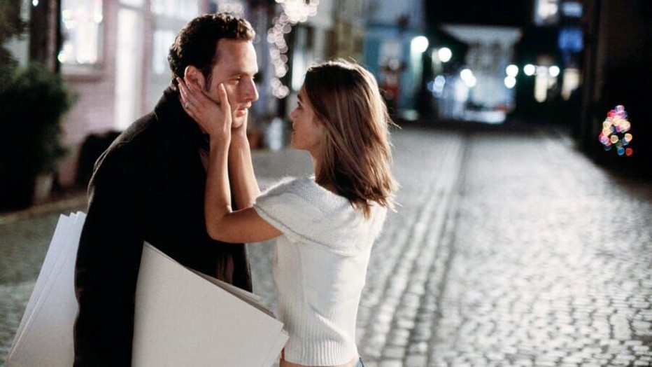 Andrew Lincoln en Keira Knightley in Love Actually Andrew Lincoln en Keira Knightley in Love Actually