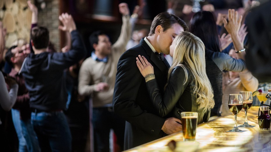 Emily Kinney en John Reardon Emily Kinney en John Reardon