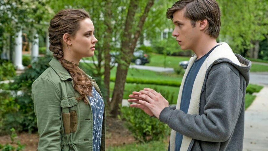 Katherine Langford en Nick Robinson in Love, Simon Katherine Langford en Nick Robinson in Love, Simon