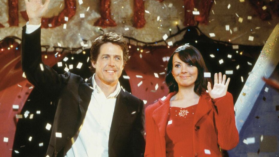 Hugh Grant en Martine Mccutcheon in Love Actually