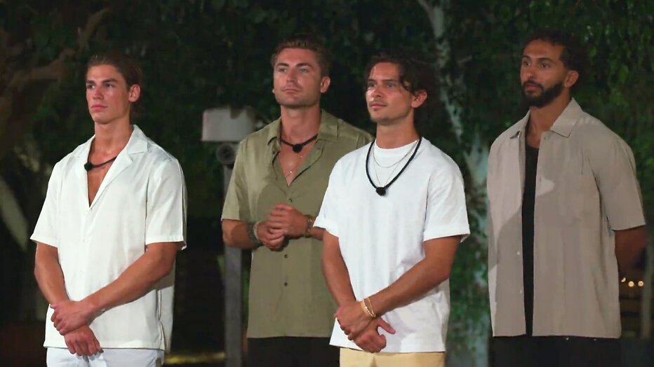 Kengi, Kluuk, Thymo en Imad uit Love Island 2023 Kengi, Kluuk, Thymo en Imad uit Love Island 2023