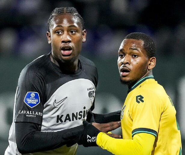 Lequincio Zeefuik van AZ staat oog in oog met zijn oude club: FC Volendam