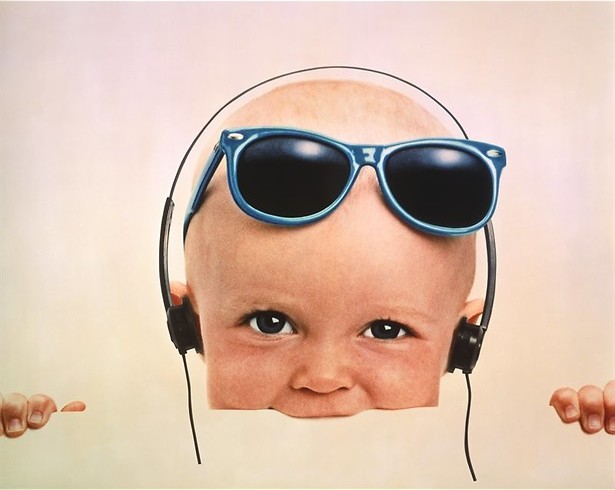 Bruce Willis als babbelende baby in Look Who's Talking