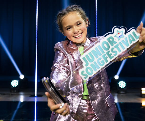 Luna wint Nationale Finale van Junior Songfestival