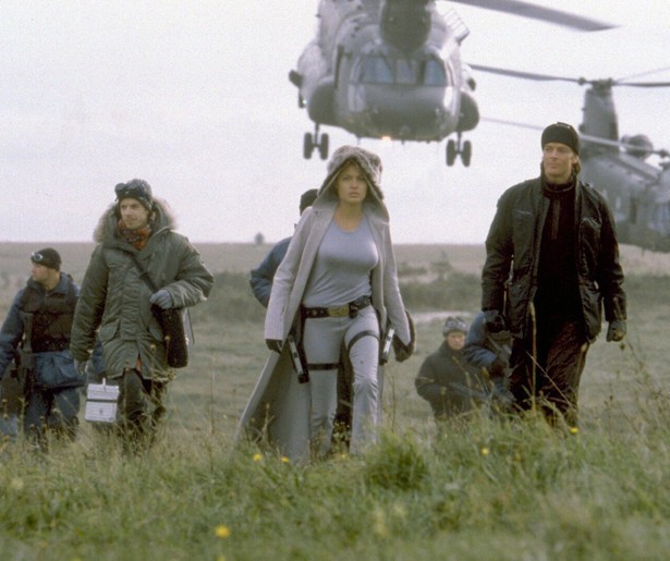 Angelina Jolie brengt personage Lara Croft tot leven in Lara Croft: Tomb Raider