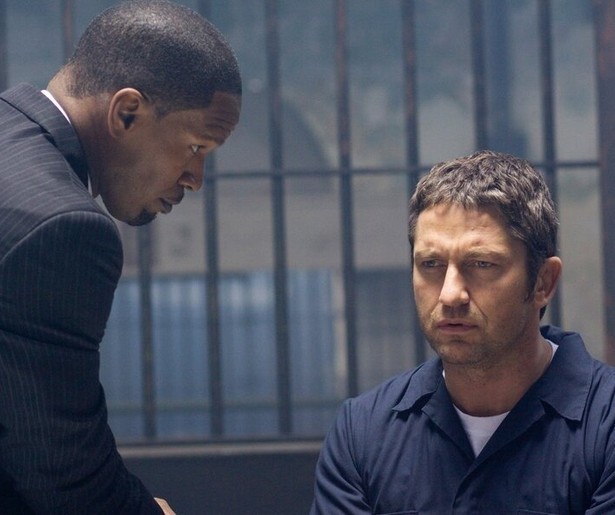 Gerard Butler is uit op wraak na een brute moord in Law Abiding Citizen
