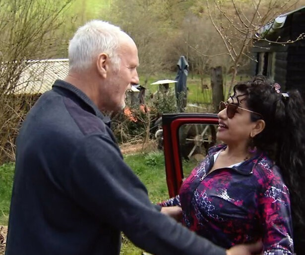 Leendert neemt een break van Thalia in B&B Vol Liefde