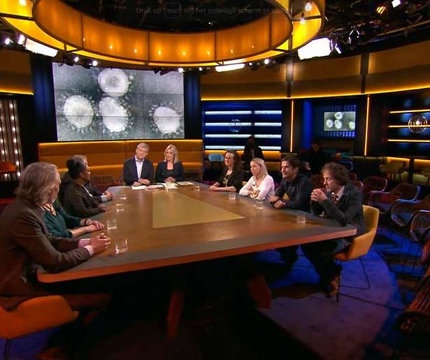 Het corona-effect: Alle talkshows zonder publiek tot eind maart