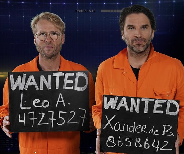 Xander de Buisonjé en Leo Alkemade op de vlucht