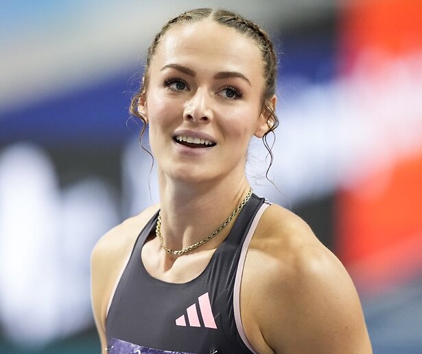 Lieke Klaver gaat voor goud op de 400 meter tijdens de EK Atletiek indoor