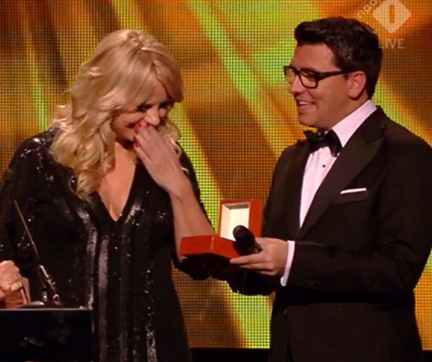 Linda de Mol wint Televizier Oeuvre-Ring