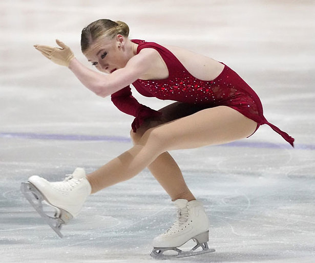 Hét kunstschaatstalent van Nederland in actie