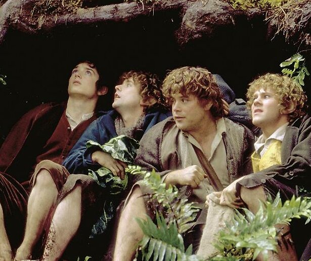 Frodo stapt stevig door in LOTR: The Two Towers