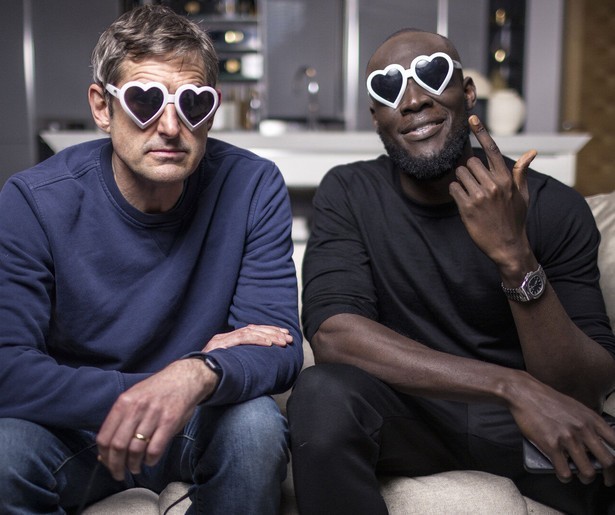 Stormzy opent het eerste seizoen van Louis Theroux Interviews...