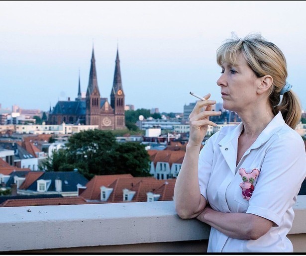 Is Ariane Schluter in Lucia de B. de engel des doods?