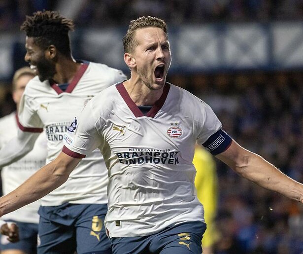 PSV speelt de return tegen de Glasgow Rangers in strijd om UEFA Champions League 2023