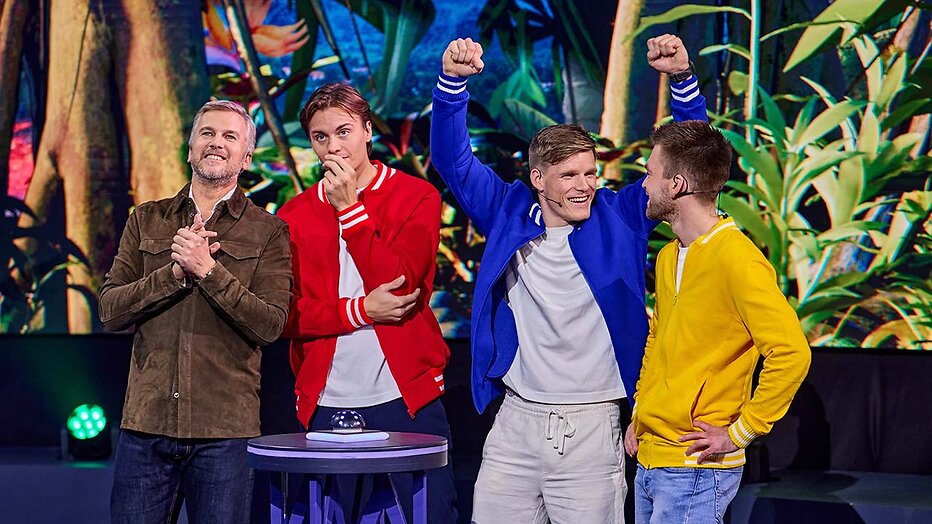 Winston Gerschtanowitz, Duco Telgenkamp, Koen Bijen & Thierry Brinkman in Marble Mania