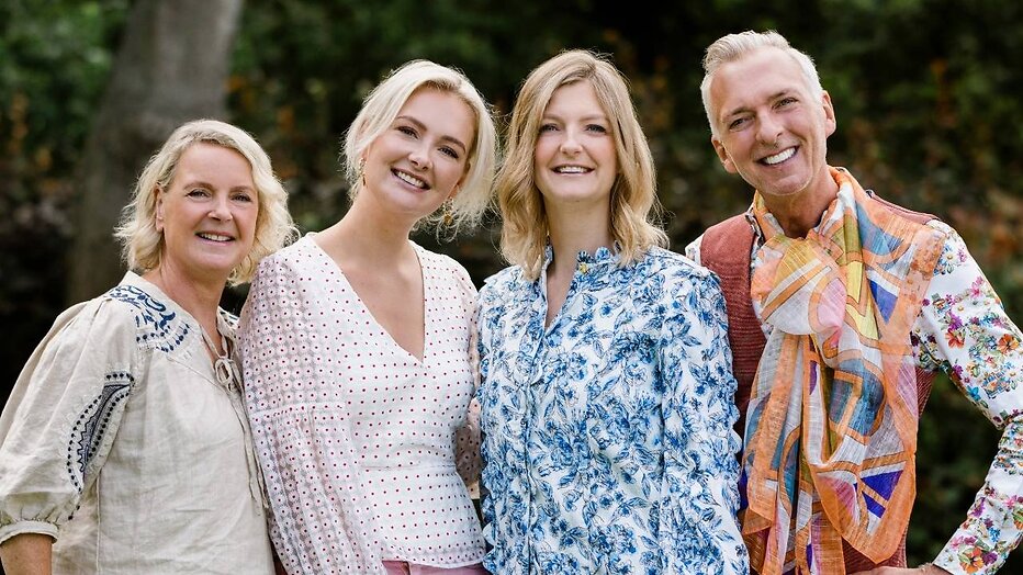 Erica, Maxime, Montana en Martien Meiland 