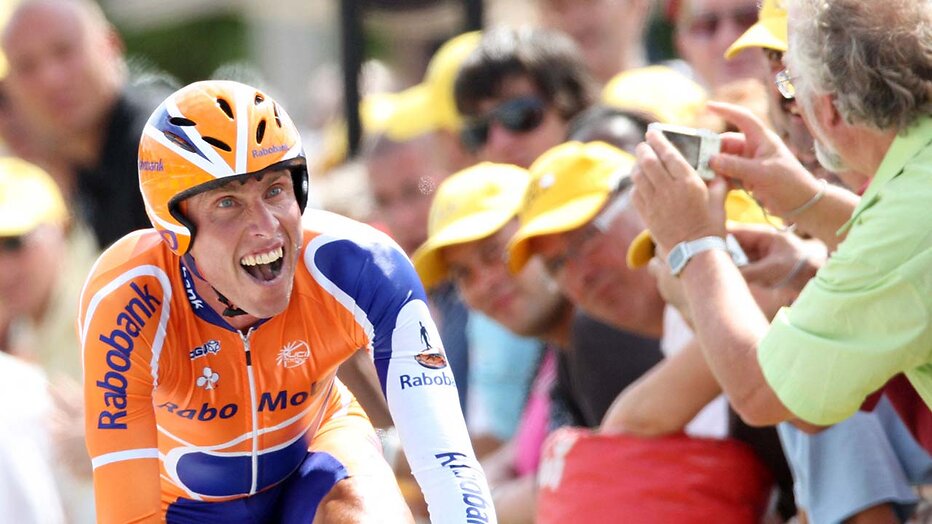 Michael Boogerd tijdens een Tour de France