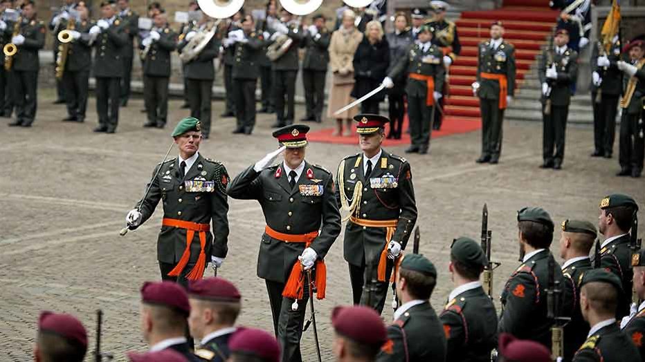 Uitreiking Militaire Willems-Orde live op televisie 